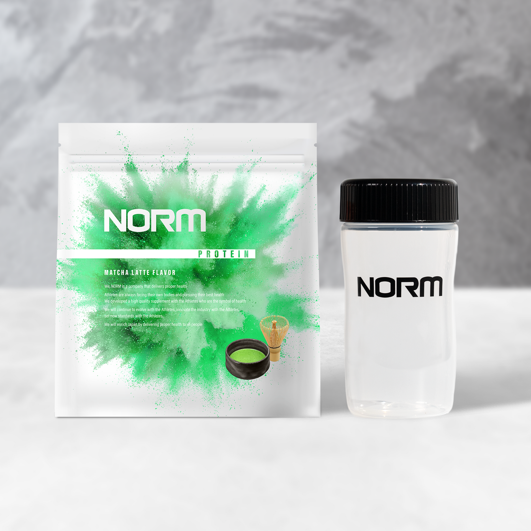 NORMプロテイン2袋セット　ピーチ・ヨーグルト NORMスターターセット