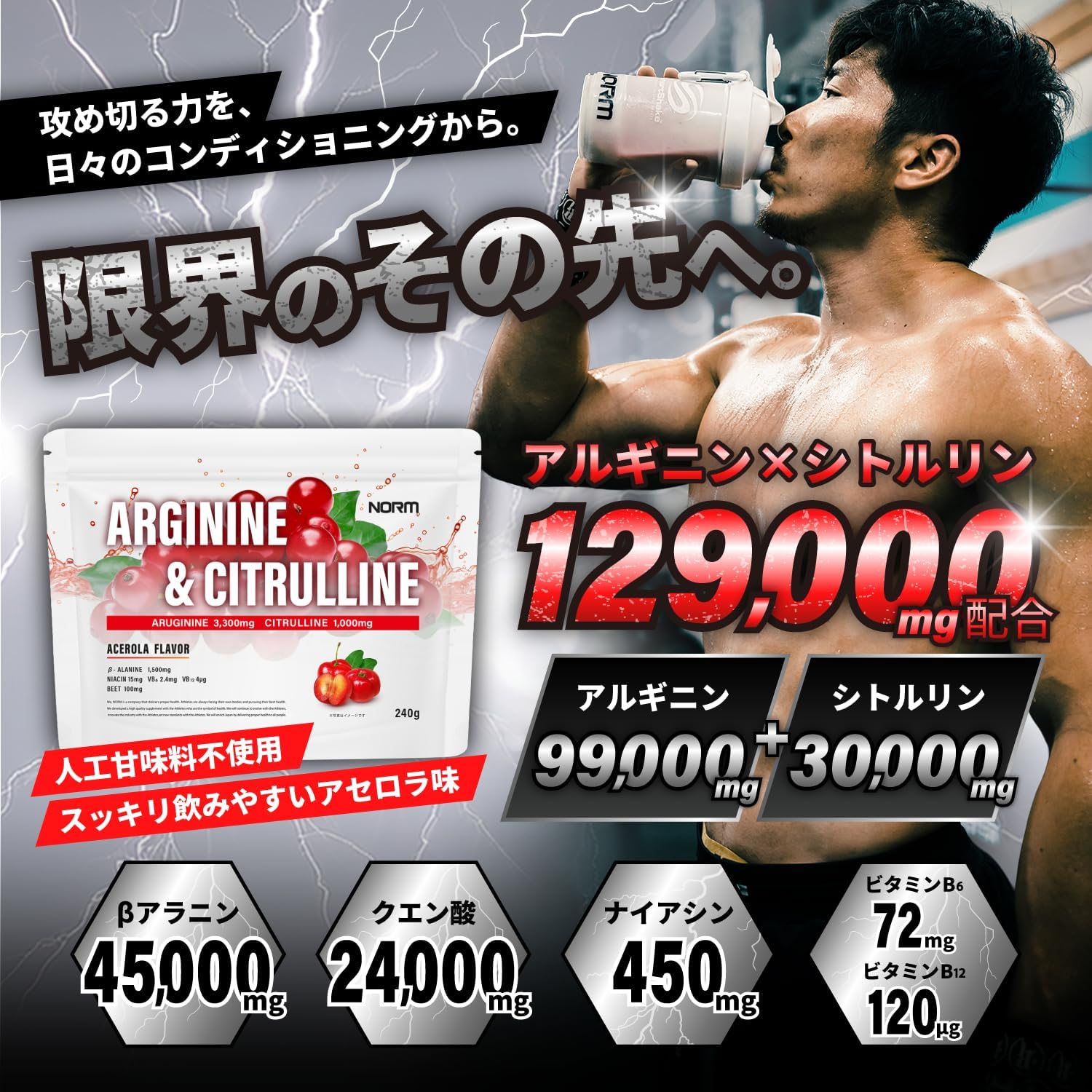 NORM アルギニンシトルリン